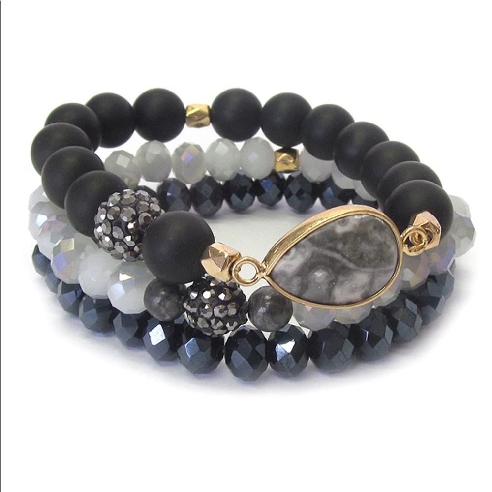 Multi colored Stretch Bracelets